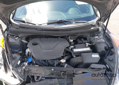 2017 Hyundai Veloster z USA, uszkodzony, nr VIN KMHTC6AD7HU321705